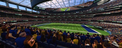 Seat view from 200 Level