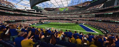 Seat view from 200 Level