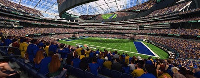 Seat view from 200 Level