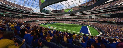 Seat view from 200 Level