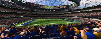 Seat view from 200 Level