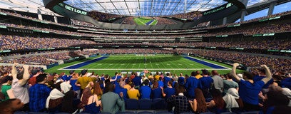 Seat view from 200 Level