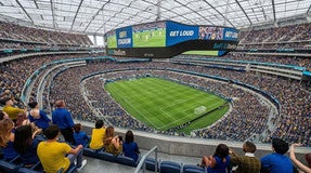 Seat view from Loge