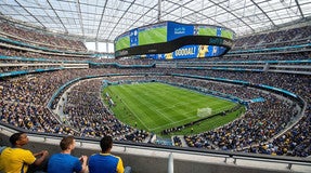 Seat view from Loge