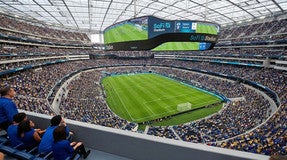 Seat view from Loge