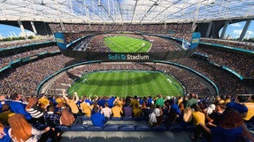 Seat view from 500 Level