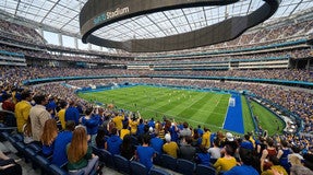 Seat view from Club