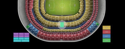Seat view from VIP