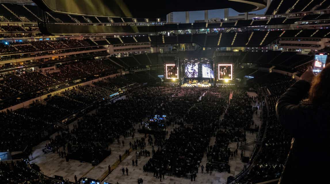 Seat view from Middle