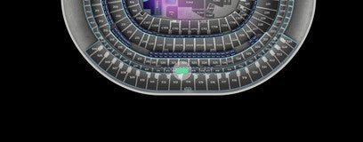 Seat view from Loge