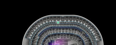 Seat view from Loge
