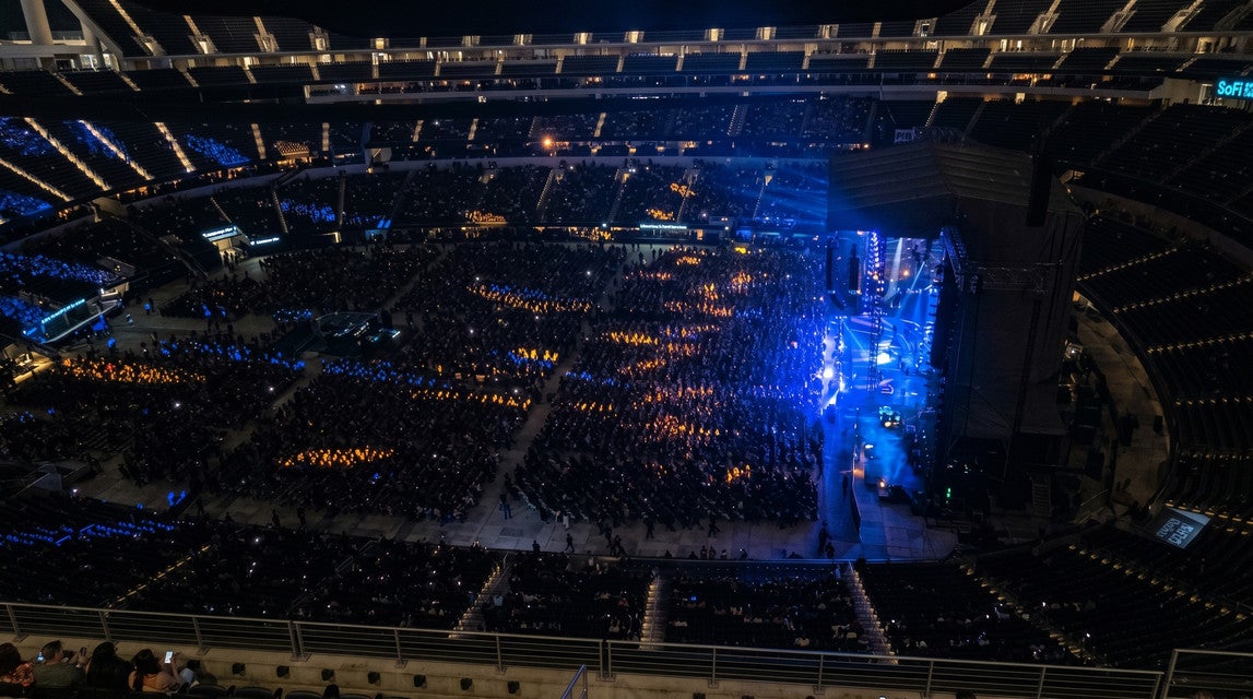 Seat view from Upper