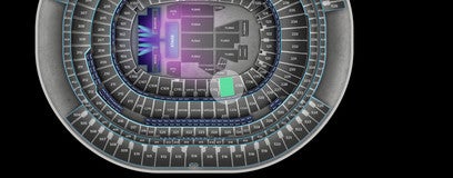 Seat view from Club