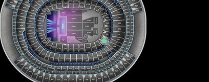 Seat view from Club