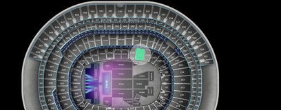Seat view from Club