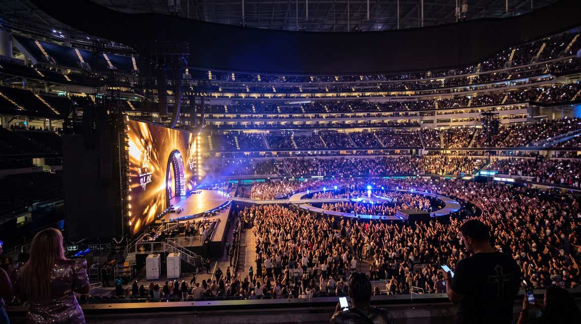 Seat view from Club