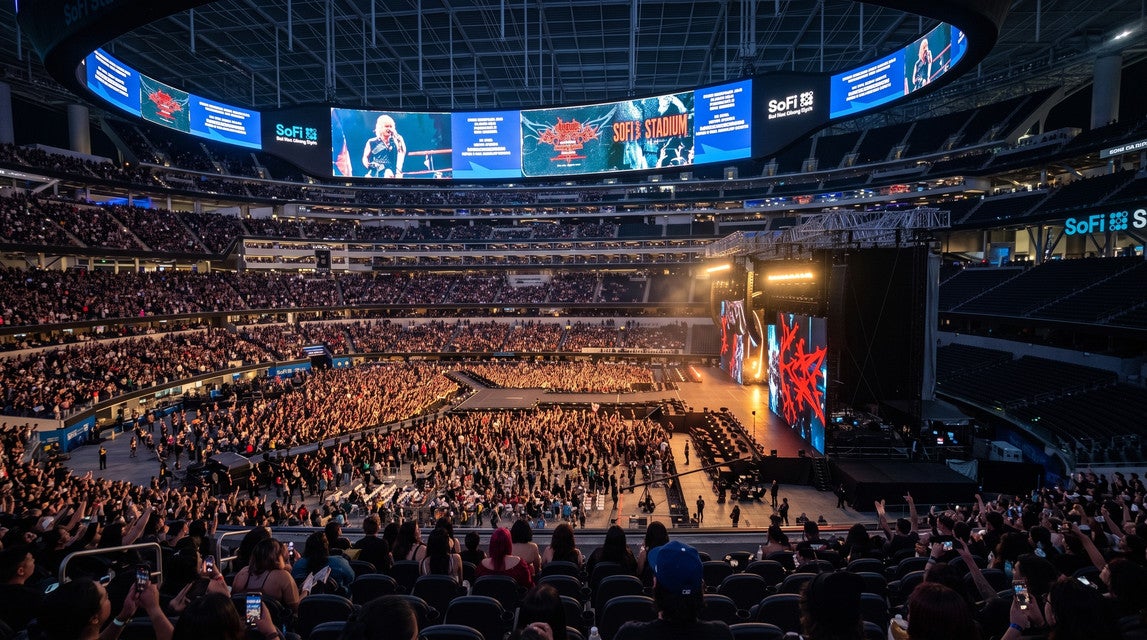 Seat view from Club