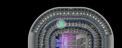 Seat view from Club