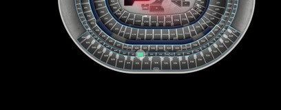 Seat view from Loge