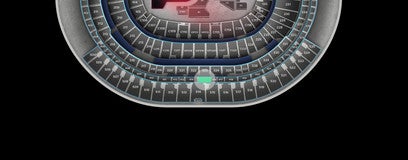 Seat view from Loge