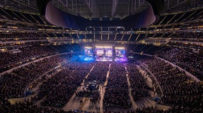 Seat view from Loge