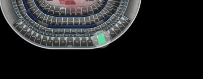 Seat view from Upper