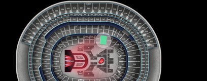Seat view from Club