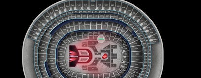 Seat view from VIP