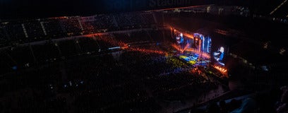 Seat view from 400 Level