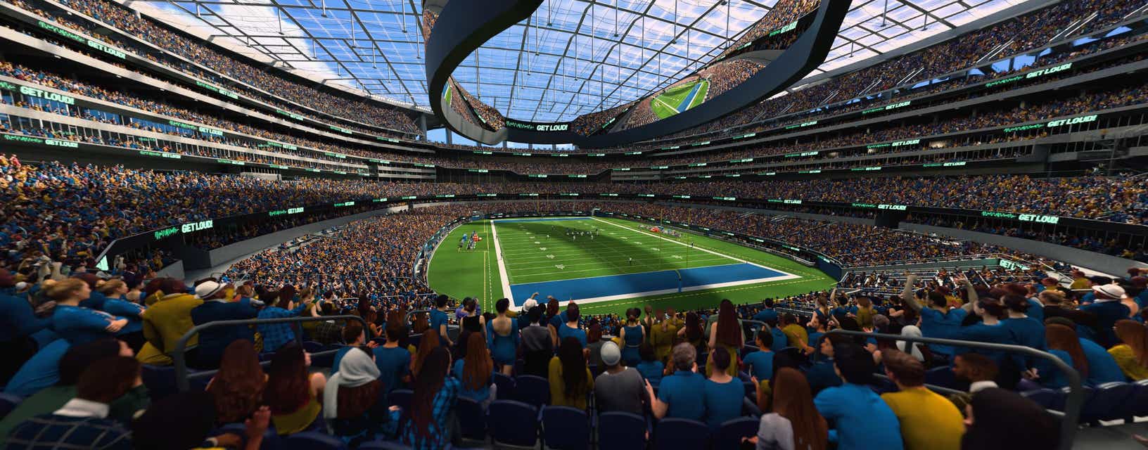 Seat view from 200 Level