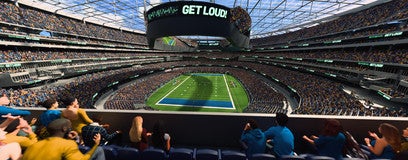 Seat view from 300 Level