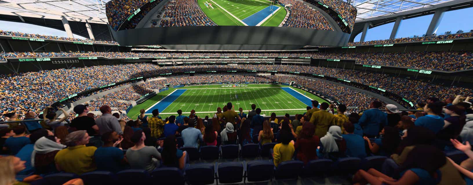 Seat view from 300 Level