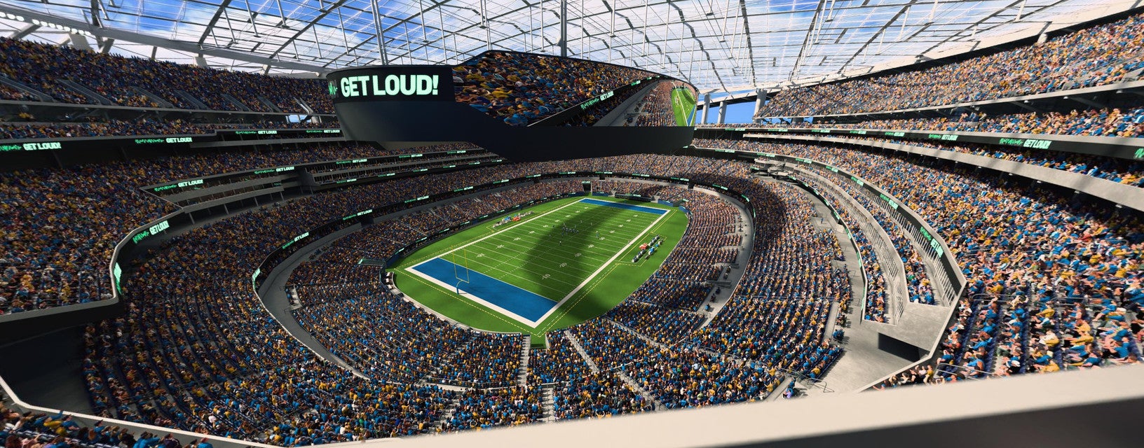 Seat view from 400 Level