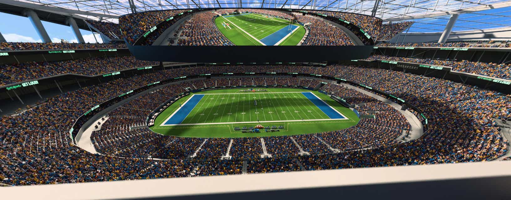 Seat view from 400 Level