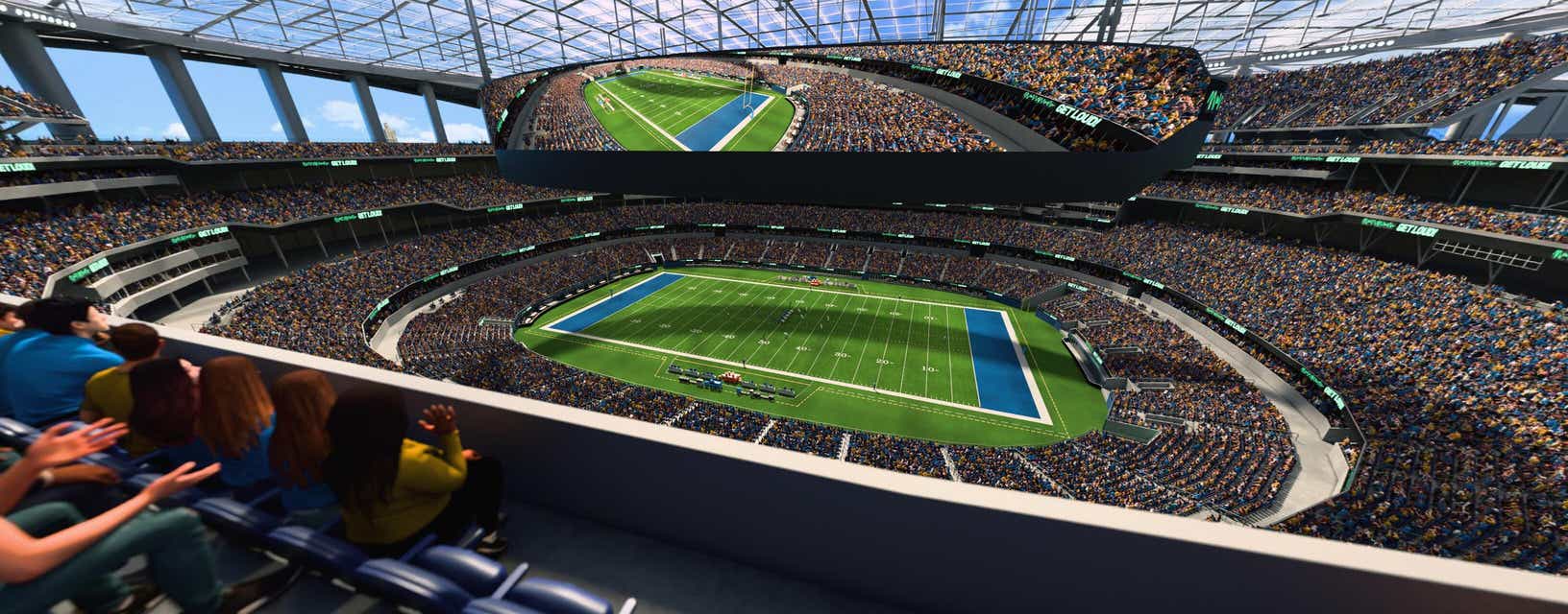 Seat view from 400 Level