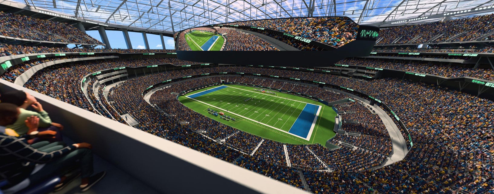 Seat view from 400 Level