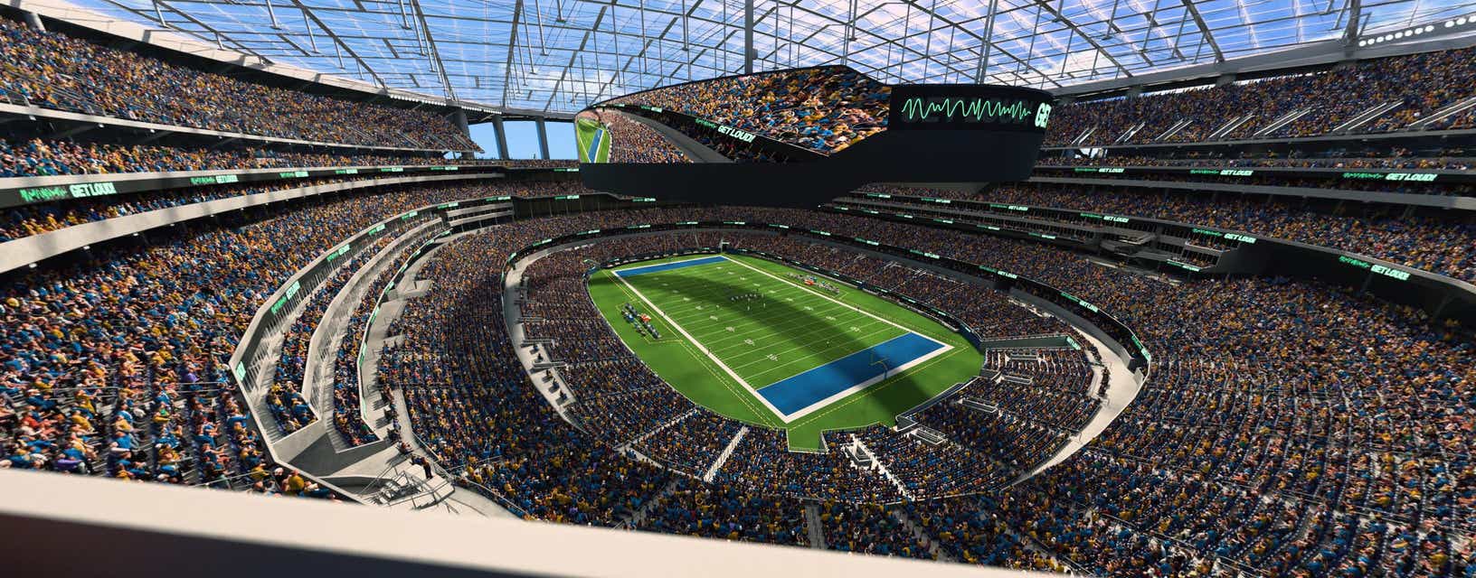 Seat view from 400 Level