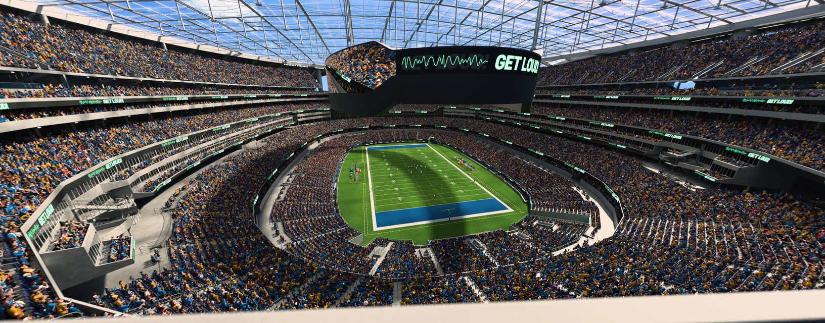 Seat view from 400 Level