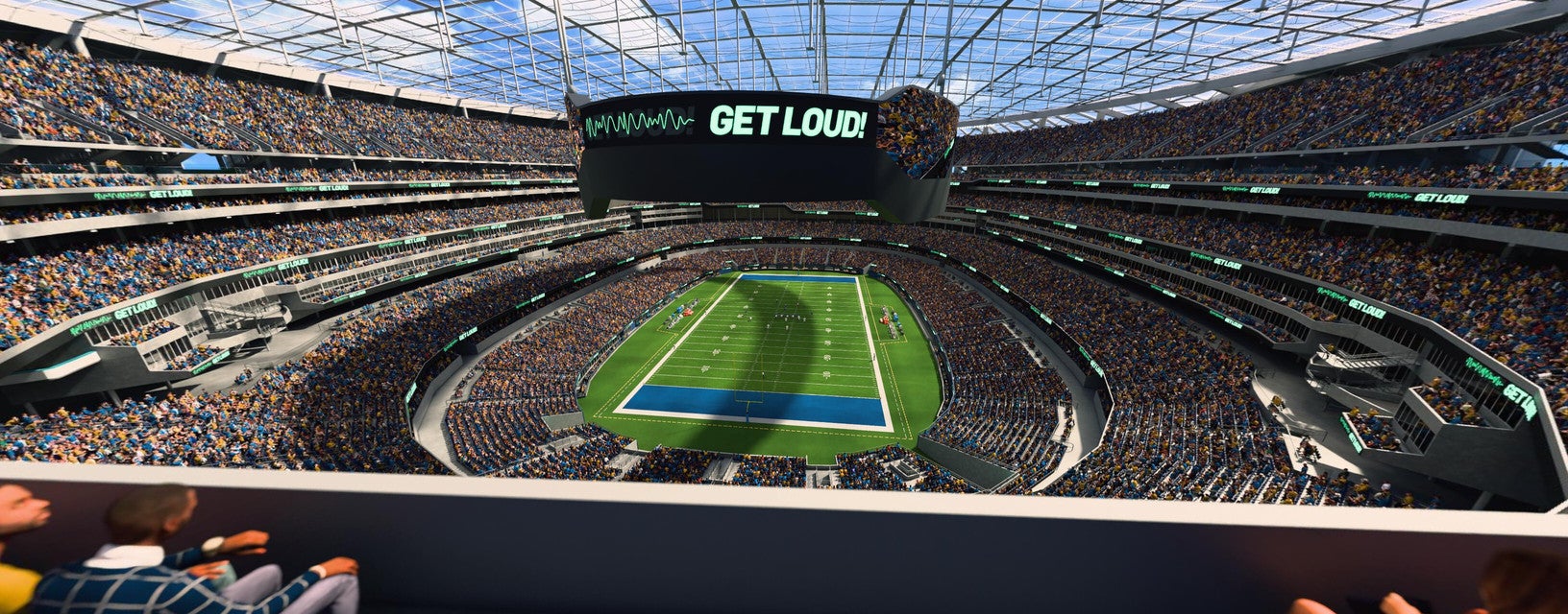 Seat view from 400 Level