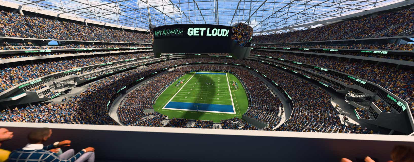 Seat view from 400 Level
