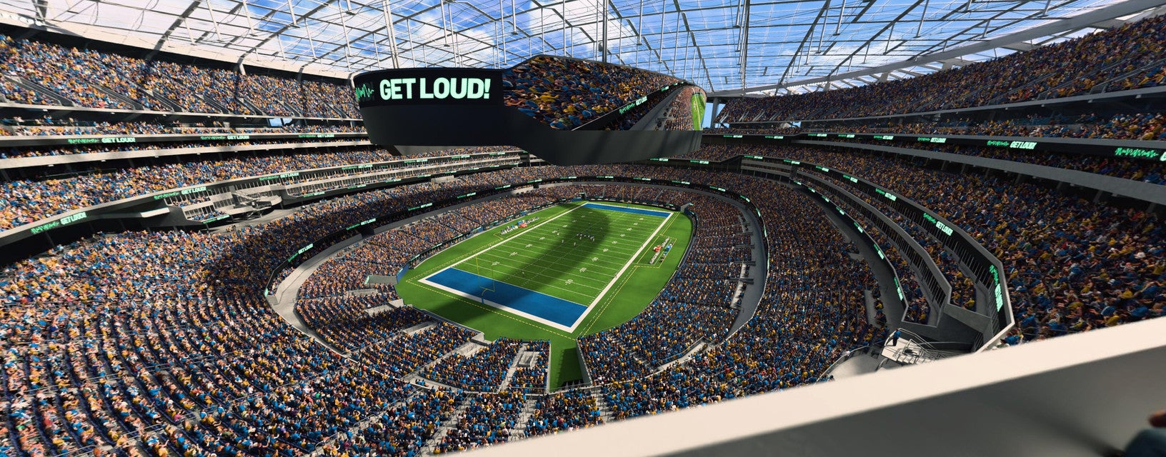 Seat view from 400 Level