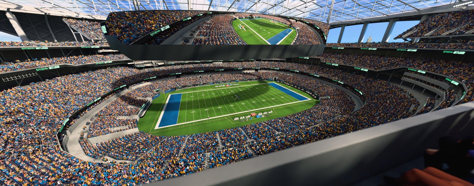 Seat view from 400 Level