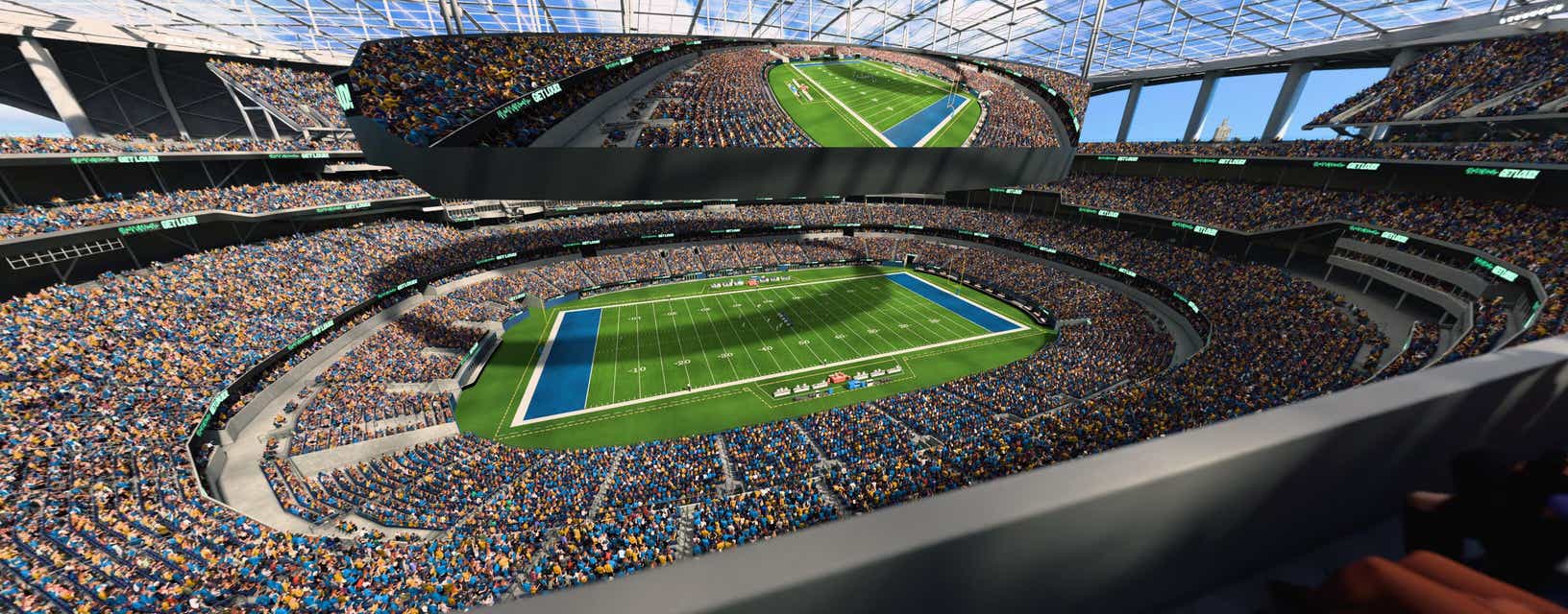 Seat view from 400 Level