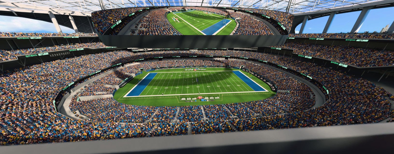 Seat view from 400 Level