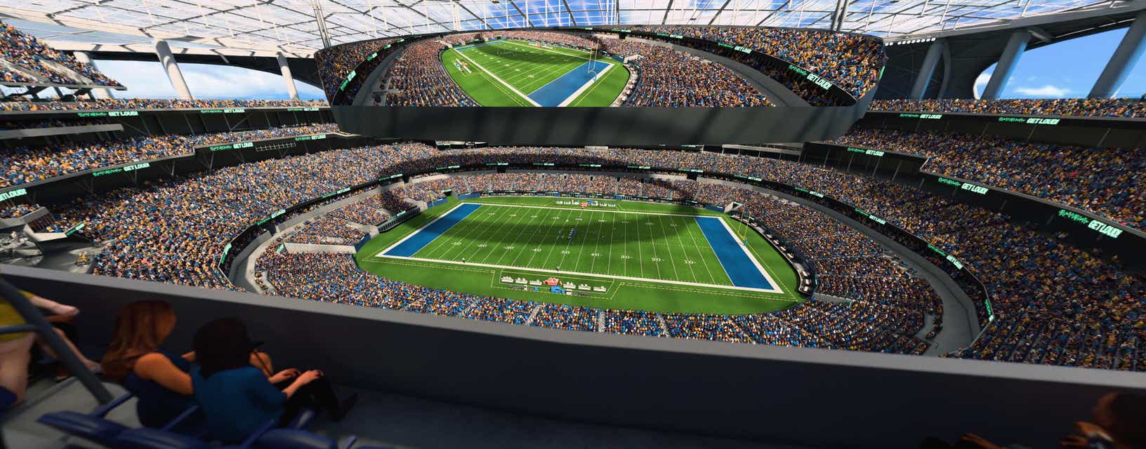 Seat view from 400 Level
