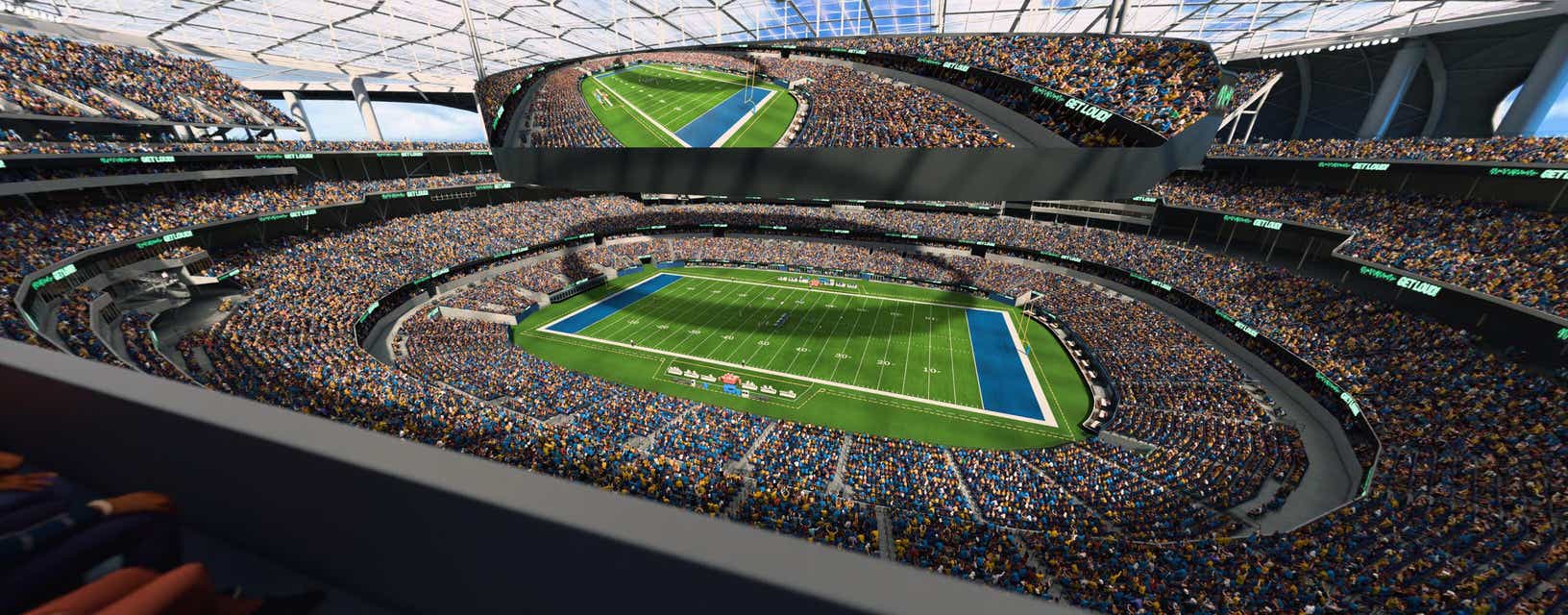 Seat view from 400 Level