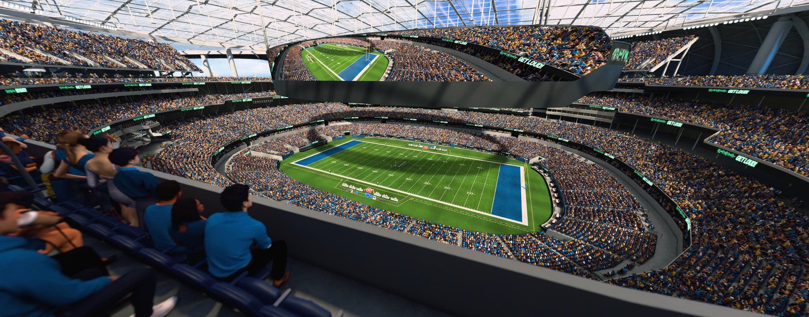 Seat view from 400 Level