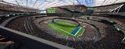 Seat view from 400 Level