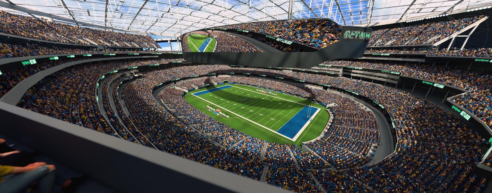 Seat view from 400 Level