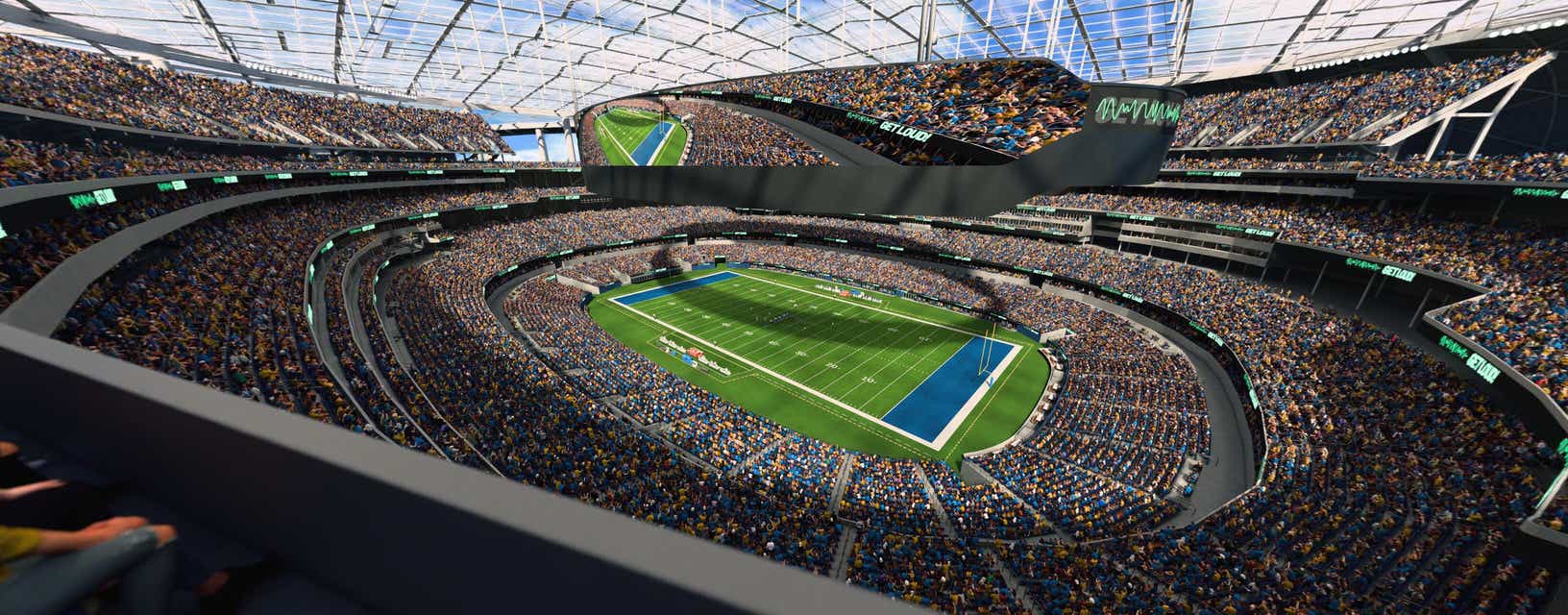 Seat view from 400 Level